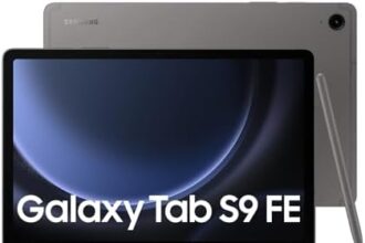 Samsung Galaxy Tab S9 FE, Display 10.9" TFT LCD PLS, Wi-Fi, RAM 8GB, 256GB, 8.000 mAh, Exynos 1380, Android 13, IP68, Grigio, [Versione italiana] 2023