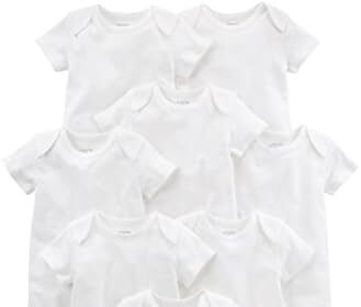 Simple Joys by Carter's Side-Snap Short-Sleeve Shirt Infant-And-Toddler-Bodysuits (Pacco da 8) Unisex-Bimbi