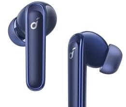 Soundcore by Anker P3 Auricolari Bluetooth Cancellazione Rumore Attiva Multimodalità, Cuffie Bluetooth, Bassi Potenti, 6 Mic, 50 Ore, Ricarica Wireless, App Gaming Modalità, Suono Personalizzato