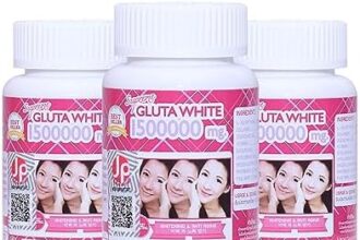 Supreme Gluta White 1500000mg for Skin Lightening, Skin Moisturizer, Collagen Stimulator Healthy Blood Circulation | L-Glutathione 30 Softgels (Pack of 3)