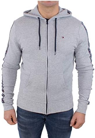 Tommy Hilfiger Felpa con Cappuccio e Zip Uomo Cerniera