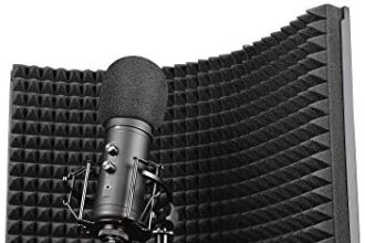 Trust Gaming Microfono con Schermo Fonoassorbente GXT 259 Rudox - USB Microfono a Condensatore per Studio e Registrazione Professionale, Canto, Podcast, Streaming, Voce, YouTube, Twitch, PC/Laptop