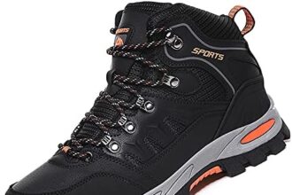VTASQ Scarpe da Trekking Uomo Donna Arrampicata Sportive Impermeabili Traspiranti Passeggiate Stivali per Antiscivolo Sportive All'aperto Scarpe da Escursionismo