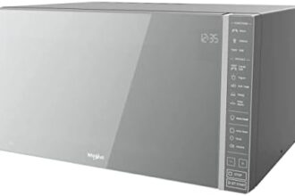 Whirlpool MWP 304 M – Dimensioni 53,9cm x 39,8cm x 30,0cm Forno Microonde 30 Litri Con Potenza 900W Microonde E 1050W Grill. Forno A Microonde Con Funzione Vapore.