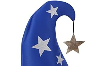 Wizard s with Stars Random Style & Theme Hats Caps & Headwear for Fancy Dress Costumes Accessory