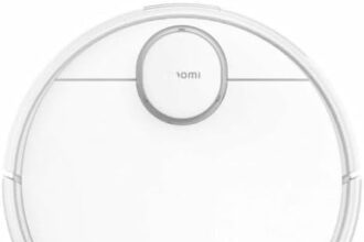Xiaomi Robot Vacuum S12, Robot Aspirapolvere e Lavapavimenti, Navigazione LiDAR, Mappatura Personalizzata, Aspirazione 4.000Pa, Peli Animali, Autonomia 130 min, 4 Modalità di Pulizia, Controllo APP
