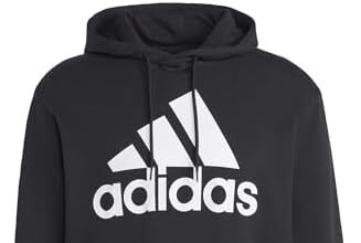 adidas Essentials French Terry Big Logo Hoodie Felpa con Cappuccio Uomo