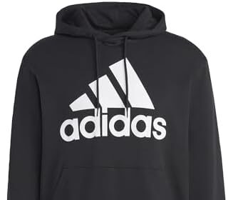 adidas Essentials French Terry Big Logo Hoodie Felpa con Cappuccio Uomo