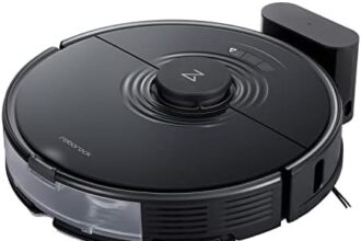 roborock S7 Aspirapolvere Robot,Pulizia Sonica,Sollevamento automatico del mop, Aspirazione 2500 Pa,Controllo Vocale per applicazione, riconoscimento e pianificazione della linea intelligente (nero)