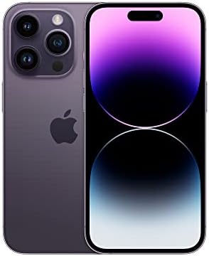 Apple iPhone 14 Pro (256 GB) - Viola scuro (Ricondizionato)