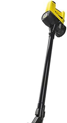 Kärcher VC 4 Cordless MyHome - Aspirapolvere senza filo, Scopa elettrica cordless, Leggera e Silenziosa, Autonomia 30 minuti, Batteria al Litio, Completa di bocchetta pavimenti e fessure, Giallo/Nero