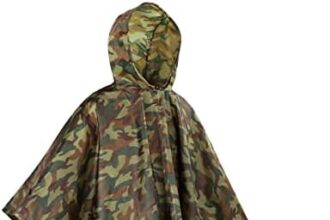 Azeekoom Poncho Impermeabile, Multifunzionale Stuoia Campeggio Coperta da Picnic con Sustodia per All'aperto Picnic Trekking Campeggio Pesca Caccia Escursione