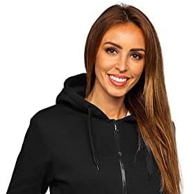 BOLF Donna Felpa con Cappuccio Maglia Manica Lunga Classica Hoodie Tempo Libero Sport Fitness Outdoor Basic Casual Style Mix A1A