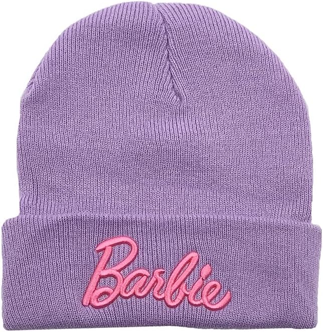 Bonamana Barbi Beanies - Cappello lavorato a maglia, unisex, invernale, quotidiano, per feste, regali per bambine e ragazze