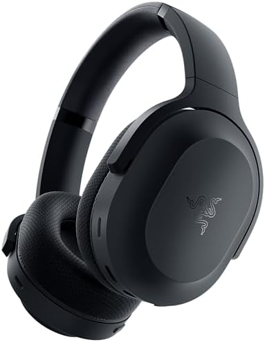 Razer Barracuda - Cuffia Wireless Multipiattaforma per Gioco e Mobile (SmartSwitch Dual Wireless, Microfoni a Cancellazione di Rumore, TriForce Titanium 50 mm, App Audio) Nero