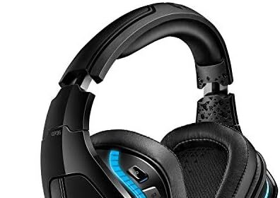 Logitech G Cuffie da gioco RGB wireless Logitech G935, audio surround 7.1, DTS X 2.0, driver Pro-G da 50 mm, 2,4 GHz, microfono Rocker, PC/Mac/PS4/Nintendo Switch - Nero