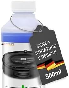 Detergente Robot Lavapavimenti Concentrato - 500 ml per una pulizia senza aloni e sostenibile - Adatto a TUTTI i robot pulitori con funzione di lavaggio e aspirazione