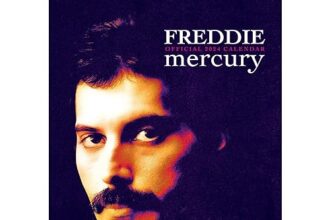 Danilo: Calendario 2024 Freddie Mercury, Calendario A3 Layout mensuale, Licenza ufficiale