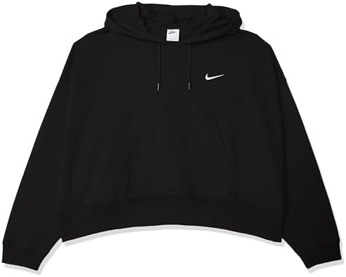 Nike W NSW Jrsy OS Po Hoodie Maglia Lunga Donna