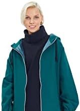 Trendyol Dark Green Overhare Hooded Back Zipper Detailed Coats Cappotto Donna