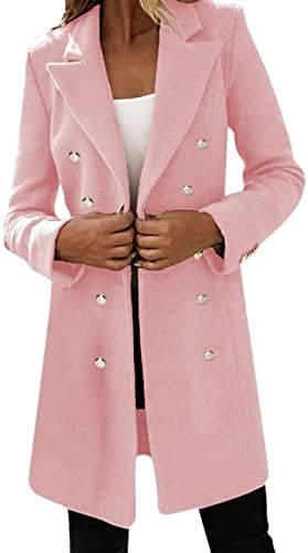 Cocila Stola per Sposa Cappotto da donna in lana sintetica elegante Cappotto lungo da donna sottile Giacca Fantasia Piumino Parka Donna Invernale Cappotto Nero Da Donna