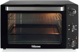 Tristar Horno de convección Forno, 2000 W, 60 Litri, Metallo, Nero