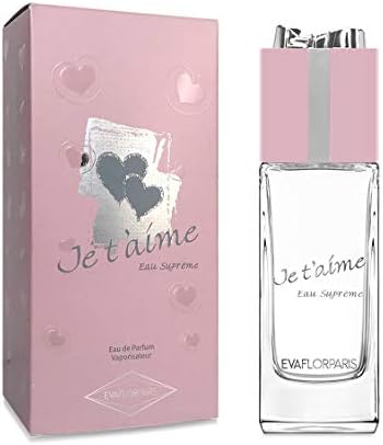 JE T’AIME Eau Suprême • Eau de Parfum 100ml • Profumo donna • Spray • Per Lei • EVAFLORPARIS