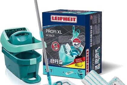 Leifheit Pressa Profi XL Set Lavapavimenti‎, Blu, 50.5 x 38.5 x 28 cm