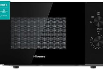 Hisense H20MOBP1 Forno a Microonde, Nero, 20 l