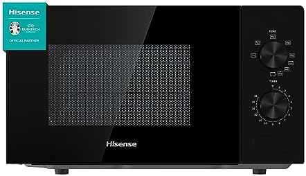 Hisense H20MOBP1 Forno a Microonde, Nero, 20 l