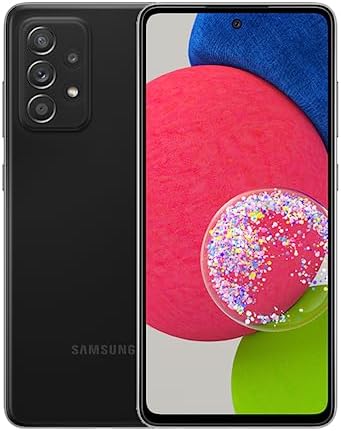 Samsung Galaxy A52s 5G Smartphone, 6GB RAM e 128GB , Awesome Black [Versione Italiana] (Ricondizionato)