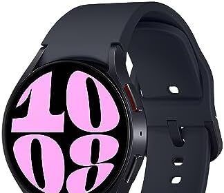 Samsung Galaxy Watch6 40mm, Smartwatch Analisi del Sonno, Monitoraggio Benessere, Batteria a lunga durata, Bluetooth, Ghiera Touch in Alluminio, Graphite [Versione italiana]