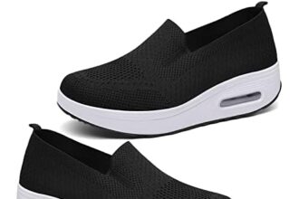 Orthopedic Sneaker for Women, Scarpe Donna Orthopedic Sneaker, Scarpe Traspiranti e Casual con Cuscino d'Aria Scarpe Ortopediche Antiscivolo per Cuscino d'Aria Scarpe da Passeggio Slip-on