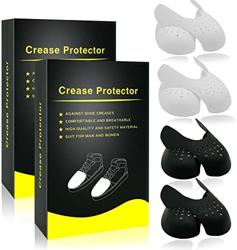 XIANGLONGY 4 Paia Shield Shoes,Anti Pieghe Scarpe, Sneaker Shield Traspiranti, Il Design più Spesso è Più Comodo,Antipiega Scarpe,Protegge le Scarpe Sportive Dalle Rughe