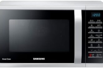 Samsung ‎MC28H5015AW/ET Forno a Microonde Combinato a Libera installazione, Cottura Ventilata, Microonde + Grill 900 W + 1500 W, Bianco, 51.7 x 31 x 47.48 cm