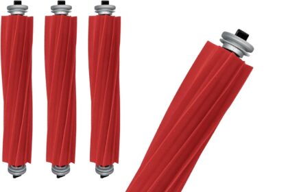 4 spazzole principali compatibili con Roborock S7 S7 Plus S7 MaxV S7 MaxV Plus S7 MaxV Ultra Robot Aspirapolvere, spazzola a rullo per Q7 Q7 Max Q7 Max Plus Q7 Maxv Q7 Maxv Ultra,Q Revo Serie