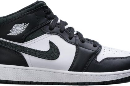 AIR JORDAN 1 Mid SE GS 'Panda Elephant' FB9909-001 Size
