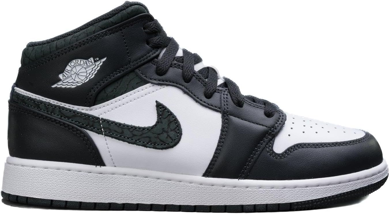 AIR JORDAN 1 Mid SE GS 'Panda Elephant' FB9909-001 Size