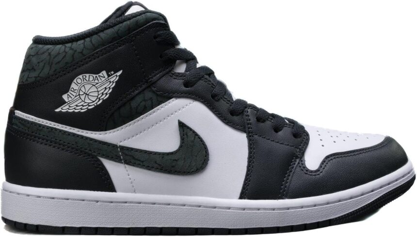 AIR JORDAN 1 Mid SE 'Panda Elephant' FB9911-001 42