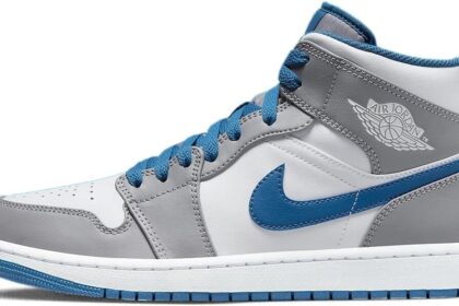 AIR JORDAN 1 Mid True Blue DQ8426-014 Size 42
