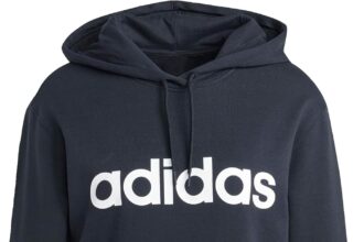 adidas Essentials Linear Hoodie Maglia Lunga Donna