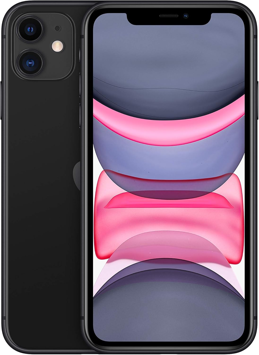 Apple iPhone 11, 128GB, Nero - Sbloccato (Renewed Premium)