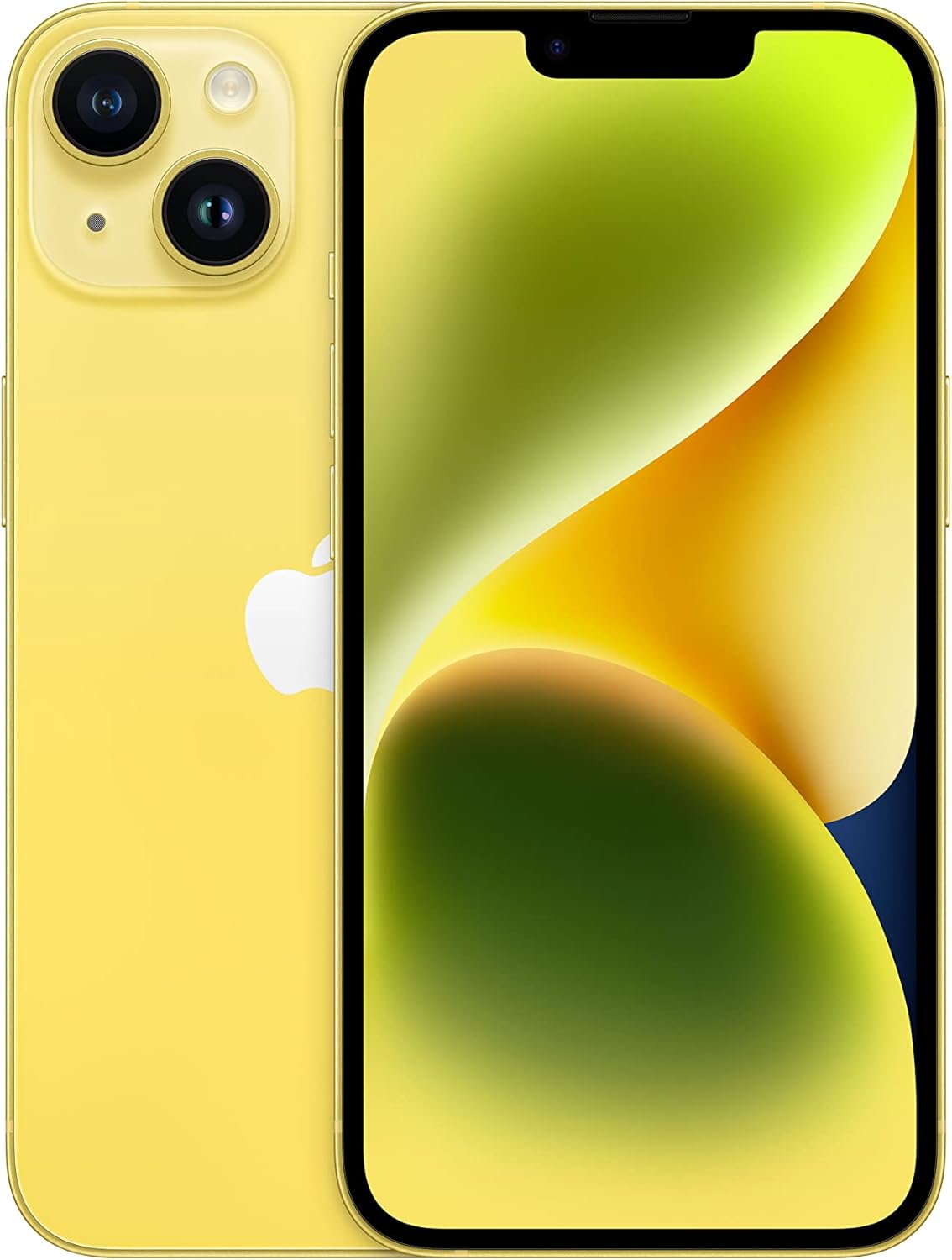 Apple iPhone 14, 128 GB, Giallo (Ricondizionato)