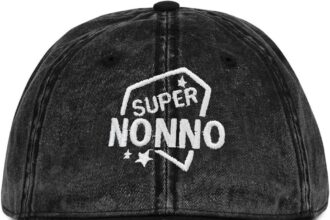 Cappello Uomo con Visiera, Berretto da Baseball Personalizzato Cappellino con Ricamo Super Papà/NONNO Regali Divertenti Uomo, Cappello Baseball Idee Regalo Festa del Papà Nonno Natale Compleanno