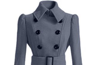 WHZXYDN Cappotto di Lana da Donna di Media Lunghezza Stile Sottile da Donna con Cintura E Cappotto di Lana per Le Donne