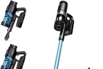 Cecotec Scopa Aspirapolvere Senza Fili 3 in 1 Conga Rockstar 350 Longlife Jalisco. 215 W, 12 kPa, 60 minuti di autonomia, spazzola Jalisco, serbatoio da 500 ml, ciclone parallelo