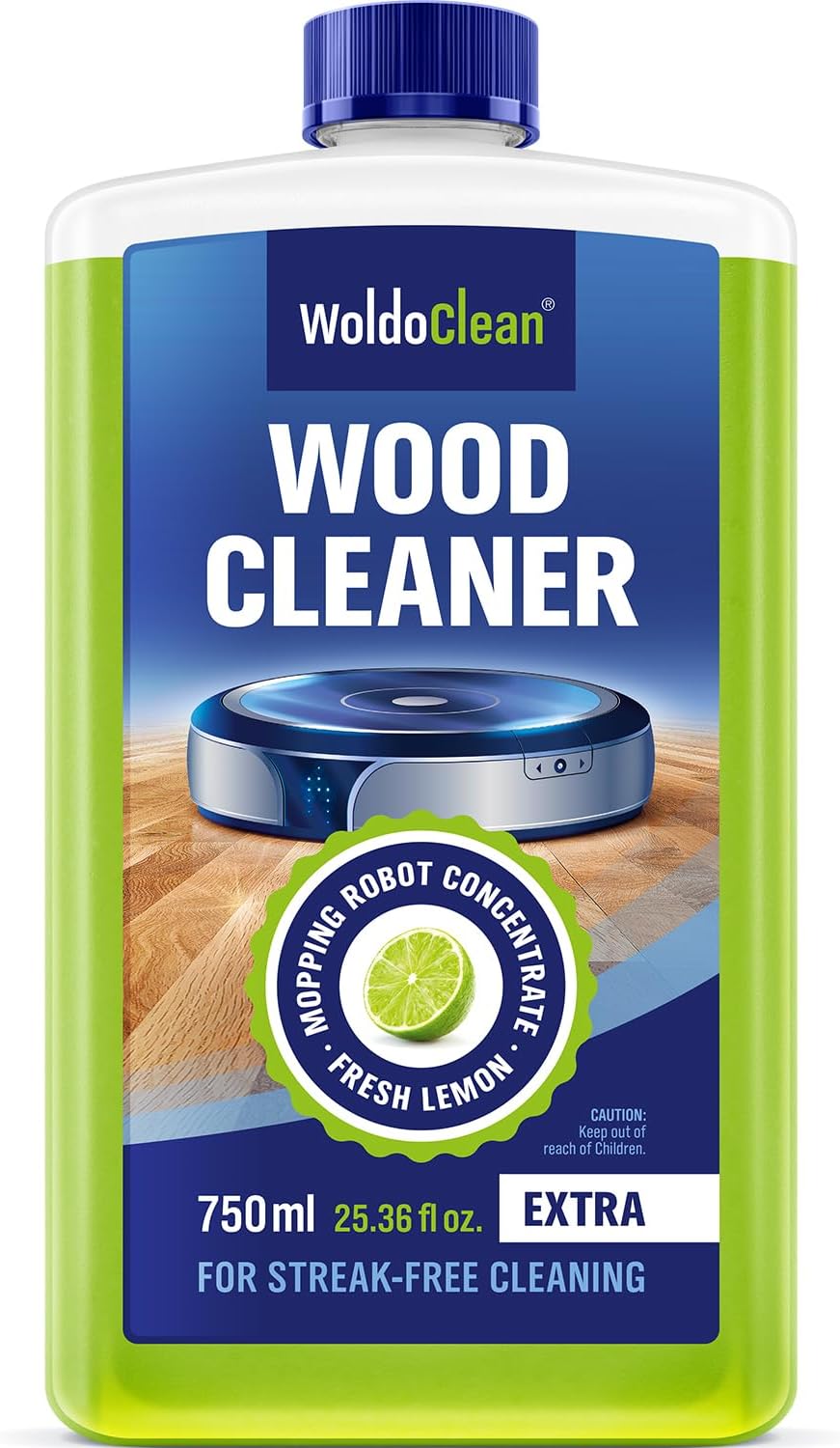 Detergente per robot spazzolone con antiodore 750ml - detergente per parquet, legno, laminato, piastrelle