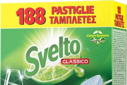 Fustino 188 Tabs 10g per lavastoviglie Svelto Tablets