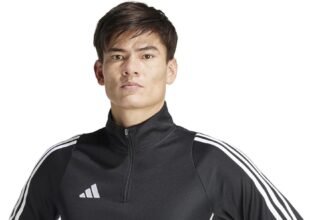 Felpa Calcio Uomo Tiro24 Nero L