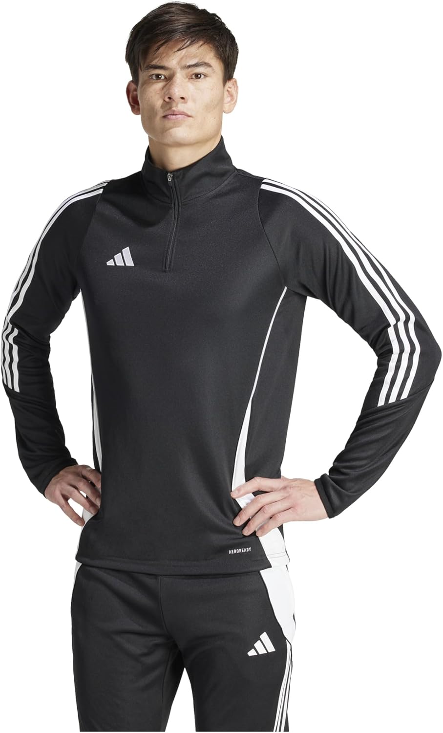 Felpa Calcio Uomo Tiro24 Nero L